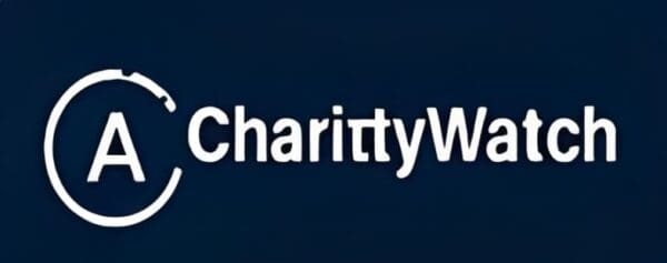 Logo text reading 'CharittyW' on a dark background.