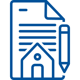 Blue abstract image with geometric shapes and lines.